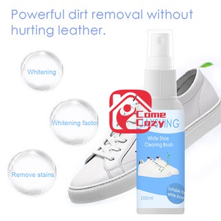 JAYSUING  White Shoe Cleaning Brush น้ำยาทำความสะอาดรองเท้า แบบสเปย์