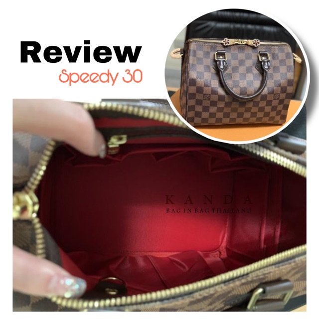 ที่จัดระเบียบกระเป๋า ที่จัดระเบียบ ที่จัดทรงกระเป๋า Lv speedy 25-30-35 nvf longchamp