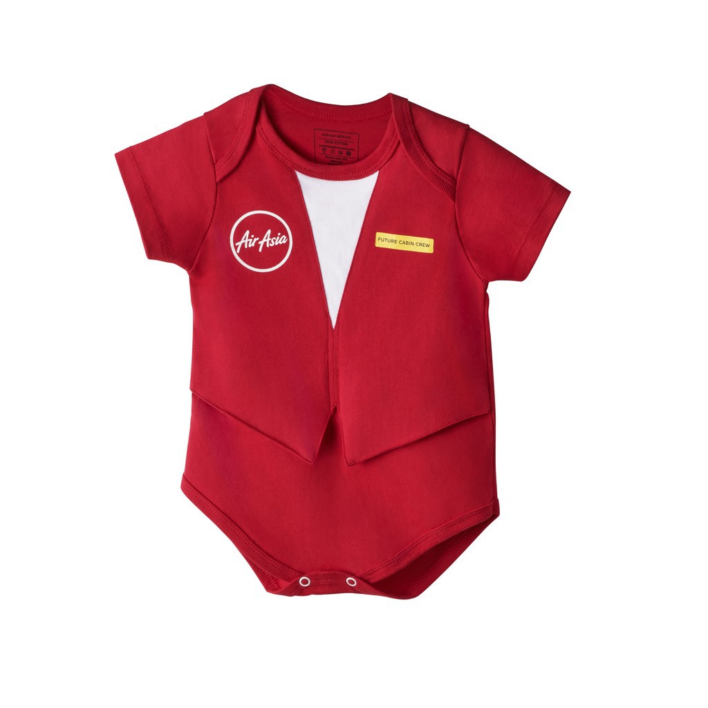 □♧AirAsia Mini Crew Romper-ชุดเด็กลูกเรือ