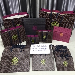 ถุงกระดาษ/ถุงผ้า Tory Burch 100%