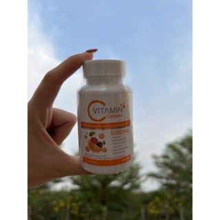 พร้อมส่ง Boom Vit-C complex 🍊 วิตามินซี vitamin C 1,000 mg บำรุงผิวใส เสริมสร้างภูมิคุ้มกันบรรจุ30เม็ด