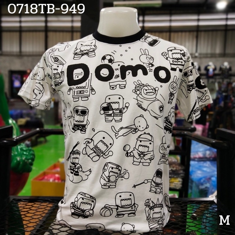 เสื้อยืดลิขสิทธิ์แท้ ลายการ์ตูน โดโม่ Domo(แท้100%)