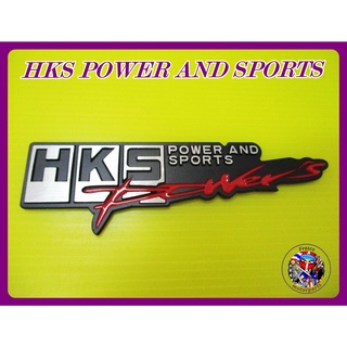 เพลส โลโก้ HKS POWER AND SPORTS Logo Badge Emblem