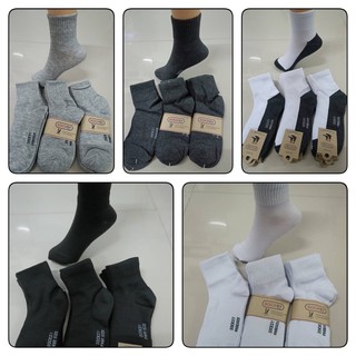 🔥🔥ถุงเท้า  ข้อกลาง SOCKSY ราคายกโหลมี 12 คู่