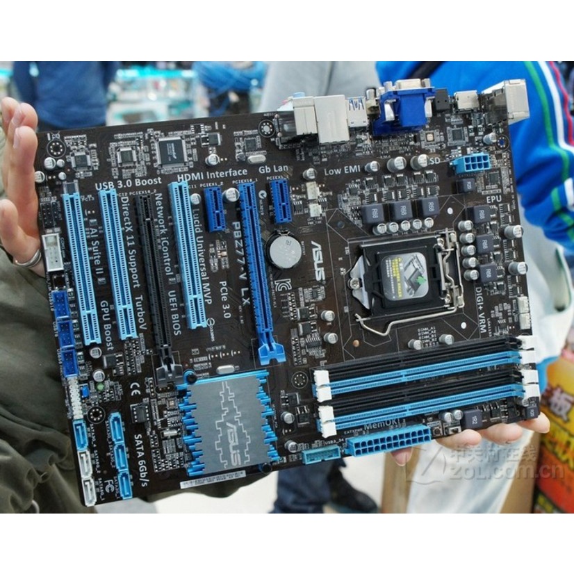 สินค้าคงคลัง Asus/Asus P8Z77-V LX P8Z77-V LX2 1155 เมนบอร์ด A
