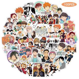 สติ๊กเกอร์ลายการ์ตูนญี่ปุ่น 50 ชิ้น/100 ชิ้น