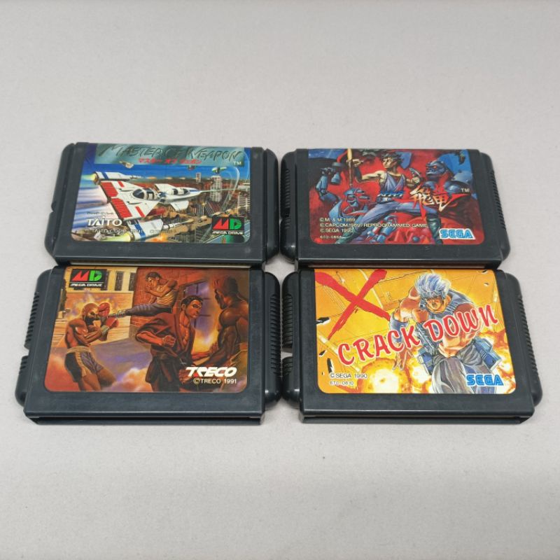 ตลับแท้ Sega Mega Drive 16Bit | Sega Mega Drive Original Cartridge NTSC