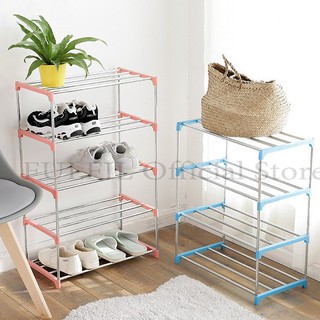 💥พร้อมส่ง💥 ชั้นเก็บรองเท้าสแตนเลส Shoe Rack ที่วางรองเท้า 5ช…