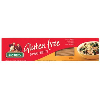 San Remo Gluten Free Spaghetti 250gm  ซานเรโมสปาเก็ตตี้กลูเตนฟรี 250 กรัม