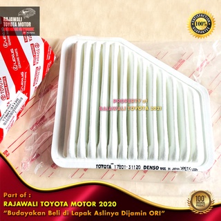 Alphard &amp; Vellfire ไส้กรองอากาศเครื่องยนต์ ANH20 GGH20 2008-2015 ของแท้ สําหรับ Toyota Japan 17801-31120