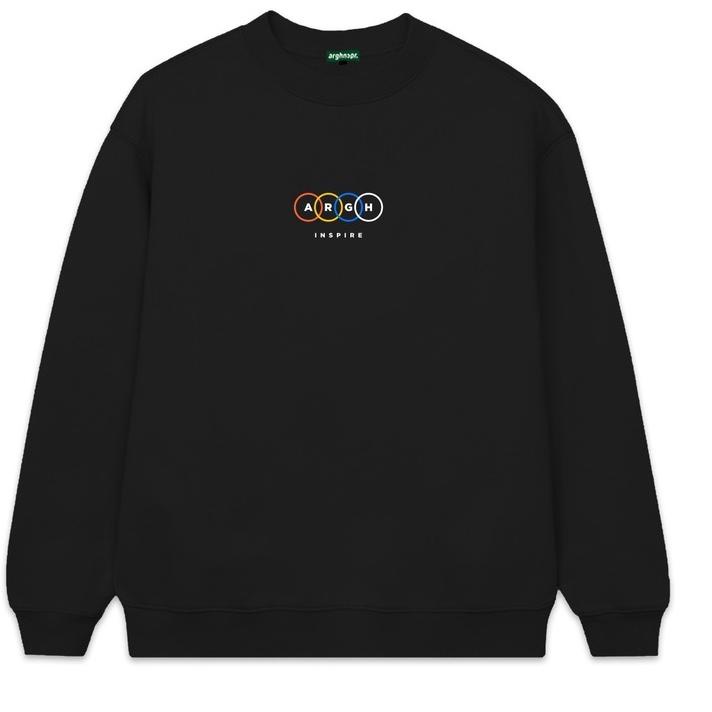 ราคาพิเศษ.. Arghinspire Crewneck Black - CN Black Olymp