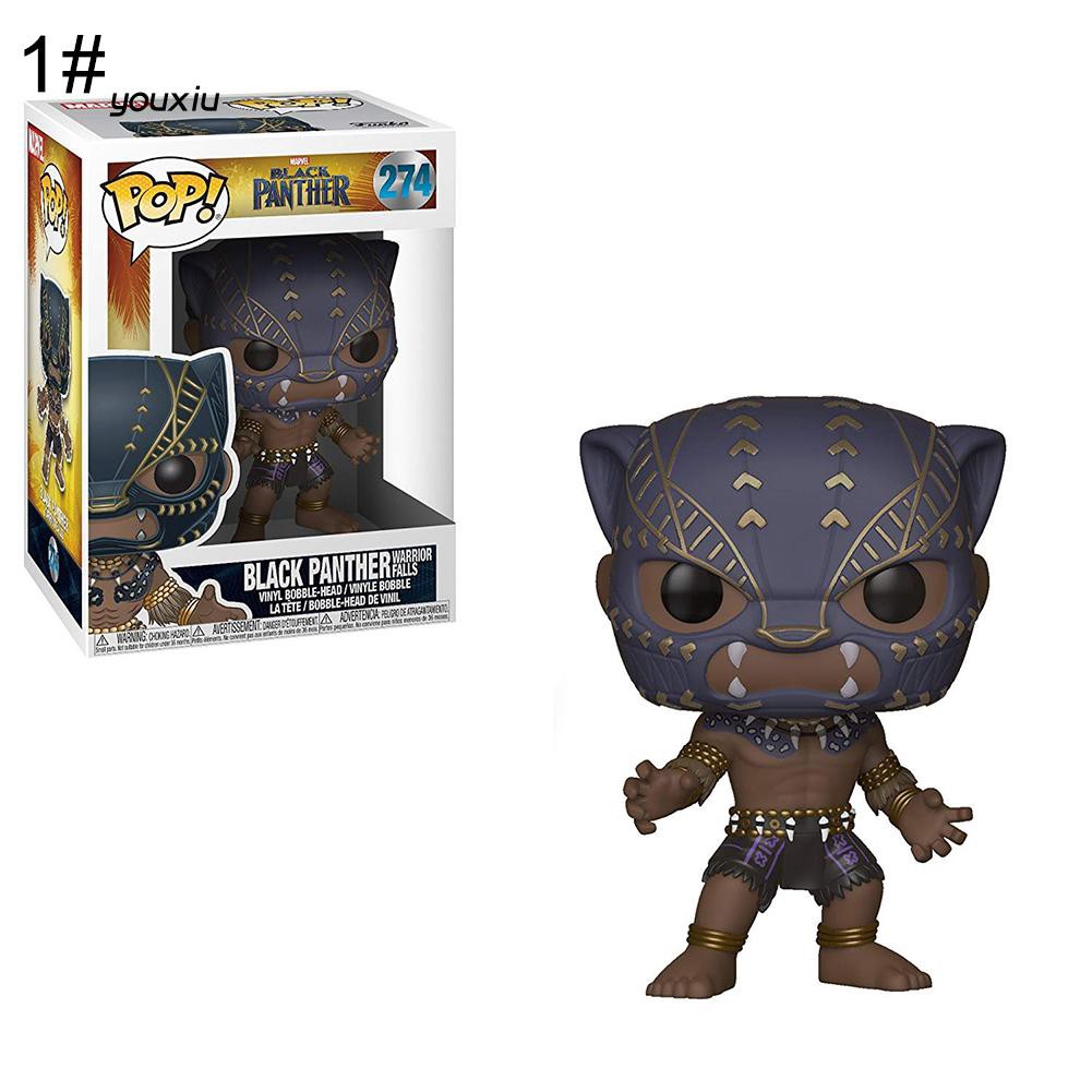 Yx10cm Black Panther Figures Erik Killmonger Shuri Funko Toy Home Office Decor - nakia ii roblox