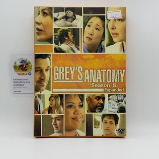 [00347] Greys Anatomy Season 5 (DVD)(USED) ดีวีดีหนังและเพลง มือสอง !!