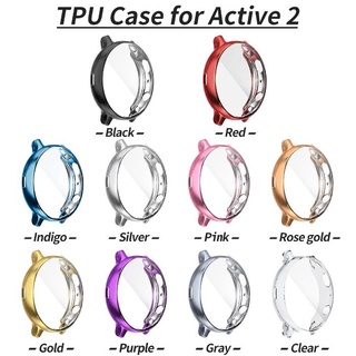 เคส Galaxy watch active 2 ขนาด40,44mm เคส TPU แบบนิ่มเต็มจอ กันหน้าจอกระแทก กันจอแตก กันตกพื้น พร้อมส่ง ส่งของไวทุกวัน