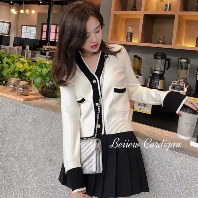 Beiiew Cardigan เสื้อคลุมกระดุมทอง รุ่นนี้ไฮโซมากกก 🥰