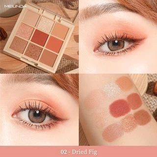 Mei Linda Mood Mellow Eye Palette Eyeshadow #MC3110 : meilinda เมลินดา มู้ด เมลโลว์ อาย อายแชโดว์ x 1 ชิ้น beautybakery