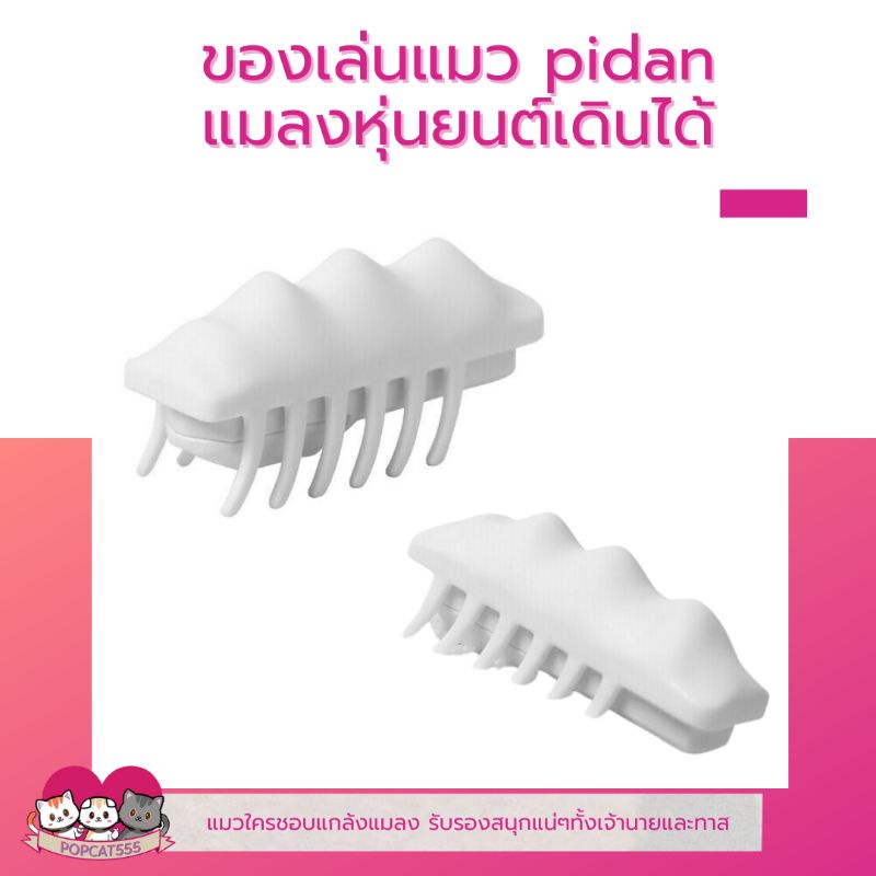 ของเล่นแมว​ แมลงสาบหุ่นยนต์​ Pidan​ ของเล่นแมวเดินได้ เดินเองได้