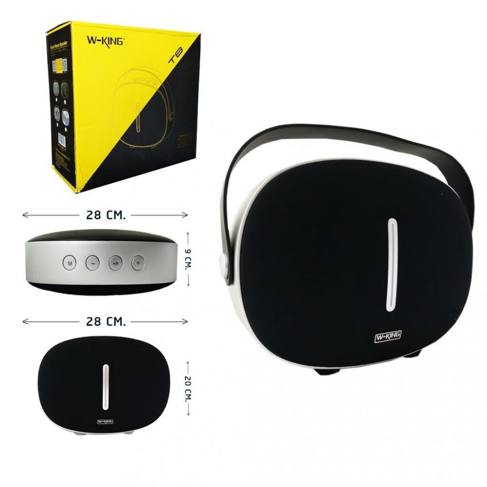 W-KING T8 Bluetooth Speaker ลำโพงบลูทูธคุณภาพเสียง 30 วัตต์ พกพาได้ มีช่องเสียบ USB.
