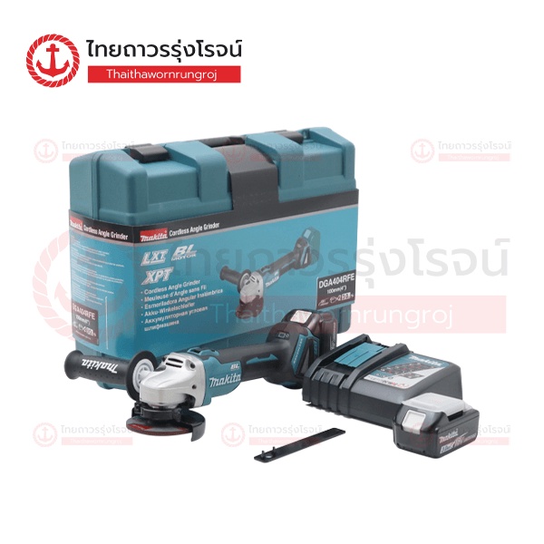 MAKITA BLM DGA404 เครื่องเจียร์ไร้สาย 4″ รุ่น DGA404Z สวิทย์สไลด์บน สปีดเดียว aft aft adt xpt 18v |ชุด| TTR Store ราคา ถูกที่สุด ดีลบีเคเค แกลเลอรีภาพที่ 8