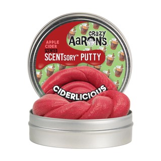 Crazy Aarons Thinking Putty รุ่นมีกลิ่นหอม SCENTSORY- CIDERLICIOUS กลิ่นไซเดอร์ สีแดง ขนาดกระปุก 2.75 นิ้ว