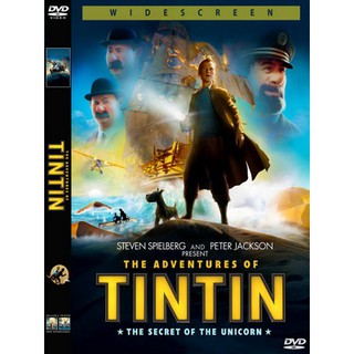 DVD หนังการ์ตูนมาสเตอร์ การผจญภัยของตินติน Adventure of Tin Tin (พากย์ไทย/อังกฤษ-บรรยายไทย) ของพร้อมส่ง