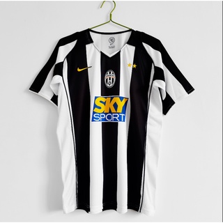 2004/05 เสื้อกันหนาวแขนสั้นเสื้อลําลอง Juventus Main