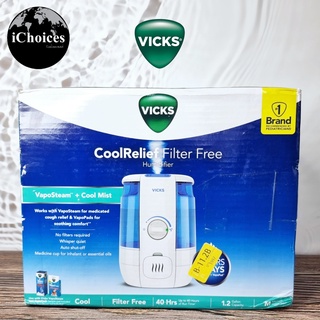 [Vicks] CoolRelief Filter Free Humidifier Model VUL600 วิคส์ เครื่องทำความชื้น แบบไอเย็น relieves cough, congestion