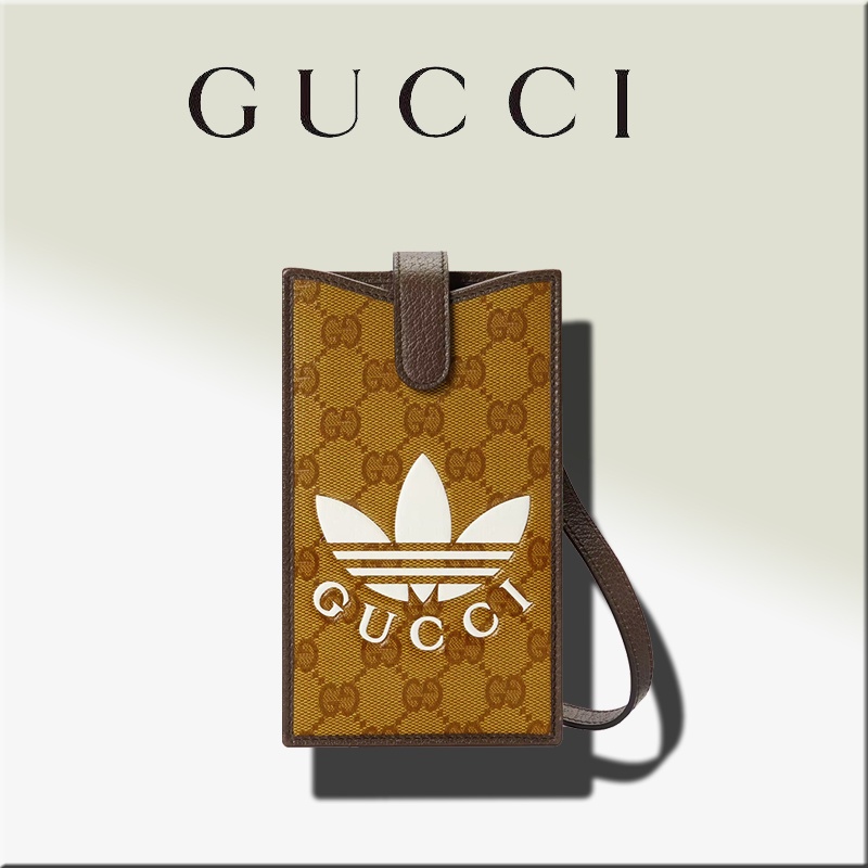 Gucci adidas กระเป๋าสะพายพาดลำตัว Gucci Joint Series Bag กระเป๋าสะพาย กระเป๋าผู้หญิง  กุชชี่