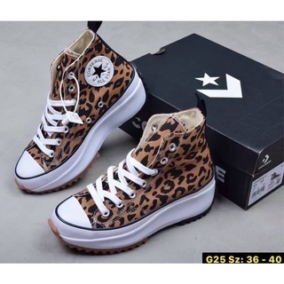 Converse Run Star Hike High LEOPARD (size36-40)