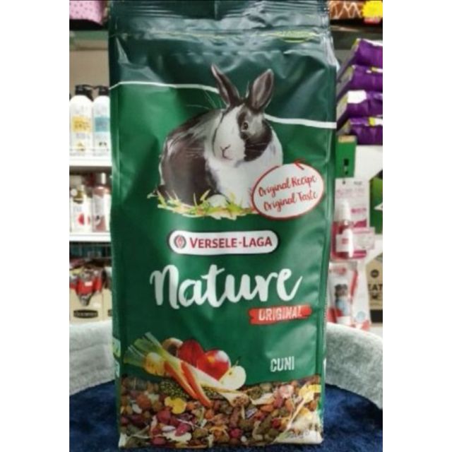 🔥🔥สูตรเดิม🔥🔥Cuni Nature (คูนิเนเจอร์) อาหารเม็ดสำหรับกระต่ายโตทุกสายพันธุ์ (750 กรัม/2.5 กก)