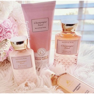 " Champange Toast " Bath &amp; Body Works  Body Lotion / Shower Gel /Body Mist /Body Cream กลิ่นหอม น่ารัก มีเสน่ห์สดใส