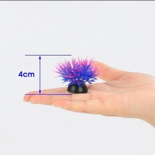 🍀พร้อมส่ง(4cm-12cm)ต้นไม้ตู้ปลา ต้นไม้ปลอม ต้นไม้พลาสติก อุปกรณ์ตู้ปลา ของตกแต่งตู้ปลา ต้นไม้ปลอมตู้ปลา🍀