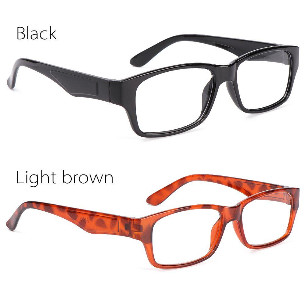 LAYOR Ultralight Presbyopic Glasses Resin Lens Anti Radiation Reading Glasses +1.0~+4.0 High-definition PC Frame Anti-fatigue Flat Mirror Eyewear/Multicolor #3