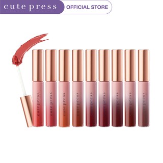 CUTE PRESS ลิปสติก NONSTOP BEAUTY MATTE LOCK LIQUID LIP