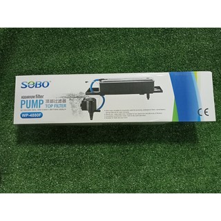 กรองบนตู้ปลา SOBO WP-4880F กรองบนเหมาะสำหรับตู้ขนาด 40 นิ้วขึ้นไป WP4880F