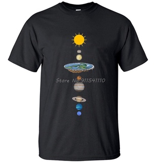 เสื้อยืดผ้าฝ้ายพรีเมี่ยม เสื้อยืด ผ้าฝ้าย พิมพ์ลาย Galaxy Sun Earth Mercury Mars Venus Jupiter ทรงหลวม แฟชั่นฤดูร้อน สํา