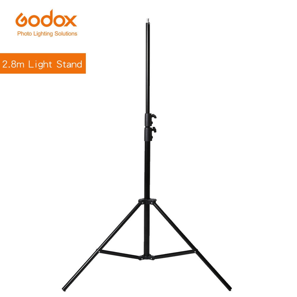 Godox 280 ซม.2.8 ม. 9FT Pro Heavy Duty Light สําหรับ Fresnel ทังสเตนสถานีทีวีสตูดิโอ Photo Studio ขาตั้งกล้อง