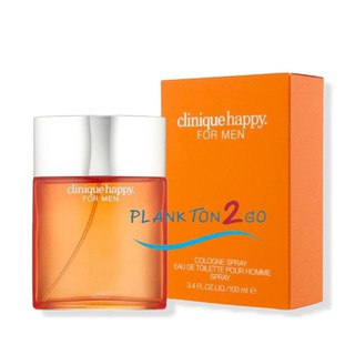 Clinique Happy For Men Cologne Spray EDT Pour Homme Spray 50ml , 100ml ป้ายคิง ปี21