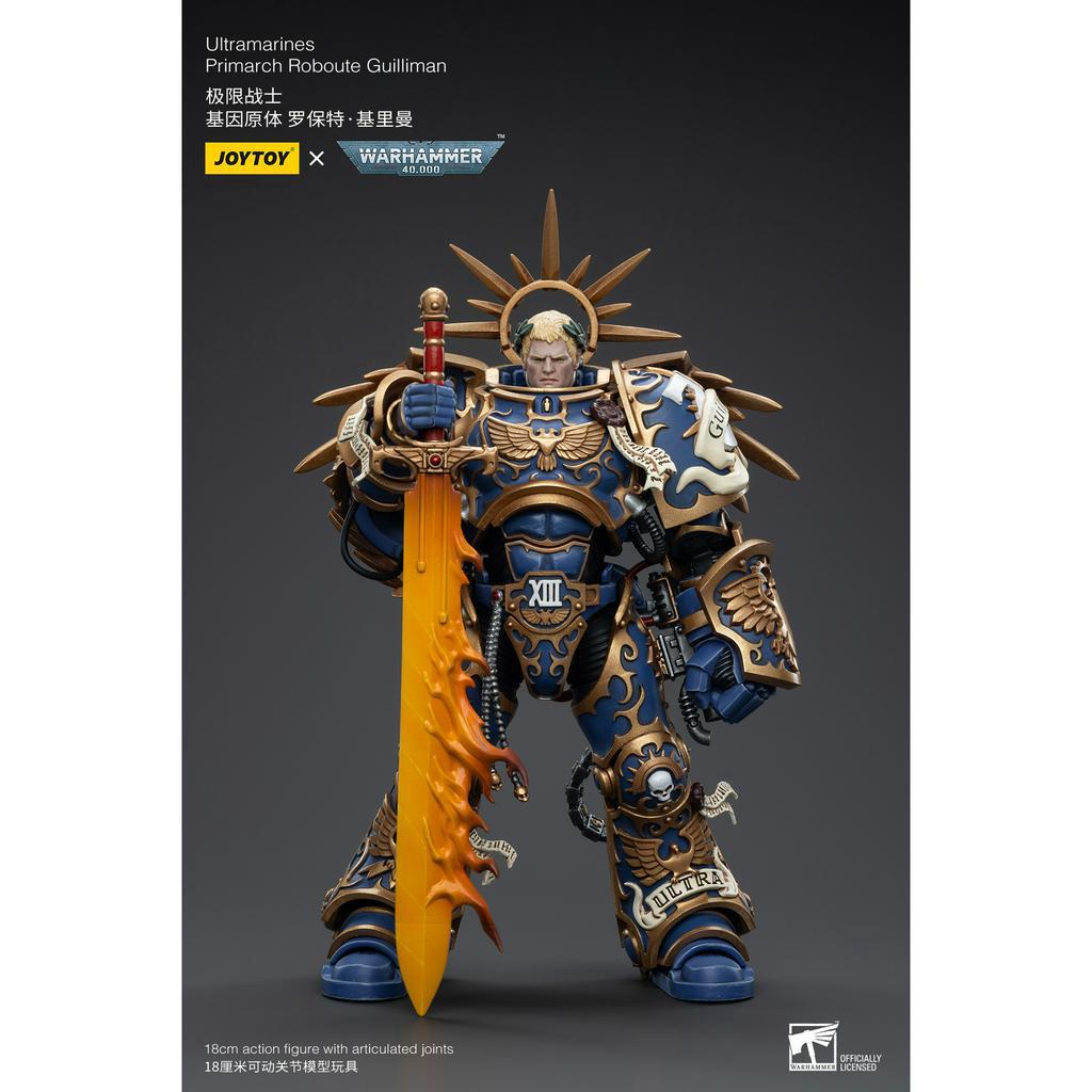 [สินค้าพร้อมส่ง] JOYTOY:Ultramarines Primarch  Roboute Guilliman JT6342 แอคชั่นฟิกเกอร์