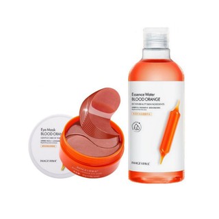 มาร์กใต้ตาวิต​ซี​ EYE MASK BLOOD ORANGE / โทนเนอร์ส้มเลือด Vitamin C Toner Blood Orange (ราคา​ต่อ​1​ชิ้น​)​