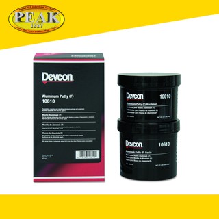 Devcon #10610 Aluminum Putty (F) อีพ็อกซี่ผสมอลูมิเนียม 454g.