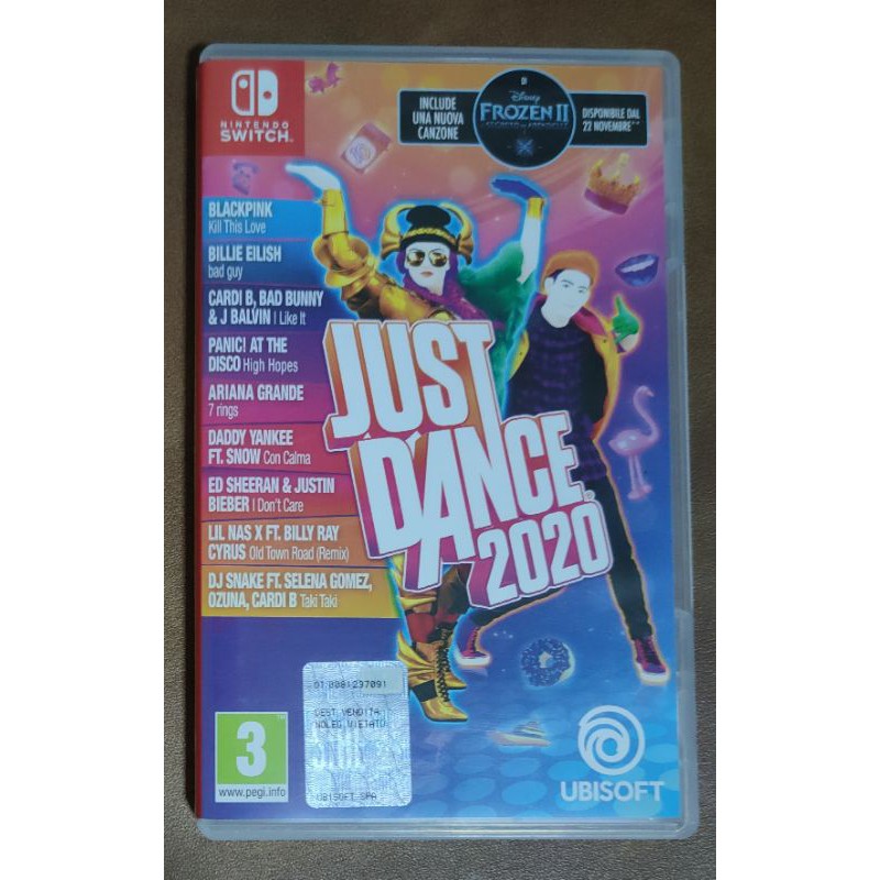 แผ่นเกมส์ Just dance 2020 (มือสองสภาพใหม่มาก)