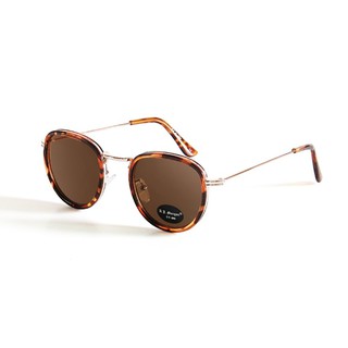 AJ Morgan Prudent Sunglasses Tortoise, Brown Lens แว่นกันแดด สีกระเลนส์น้ำตาล