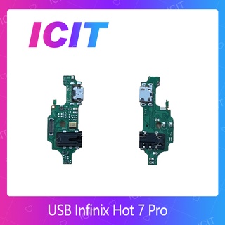 Infinix hot 7 pro / x625  อะไหล่สายแพรตูดชาร์จ แพรก้นชาร์จ Charging Connector Port Flex Cable（ได้1ชิ้นค่ะ) ICIT 2020