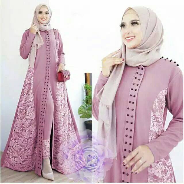 Gamis Set Gamis ชุด Moscrepe / Joanna Set สําหรับผู้หญิง