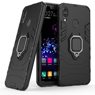 เคส Huawei Nova 3 ฮาร์ดเคสกันกระแทกเคสโทรศัพท์ Hybrid Armor Shockproof Ring Case nova 3 PAR-LX9 Nova3 Cover Stand