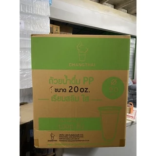 แก้ว 20 ออนซ์ เรียบใส ปาก90 และ ปาก95 และแบบUS ตรา ช้างไทย แบบแก้วเปล่า (1000ใบ)