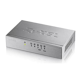 SWITCH HUB (สวิตซ์ฮับ) ZYXEL 5 PORTS GIGABIT PORT (GS-105B V3)เคสเหล็ก-LifeTime Warranty