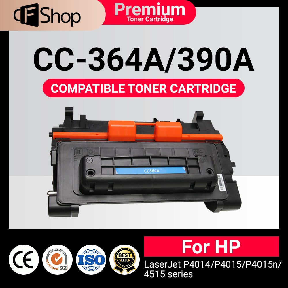 CC364A/CC-364A/HP64A/364A/64A/CE390A/CE-390A/HP90A/90A ใช้สำหรับเครื่องปริ้นHP P4014/P4015/M601/M602