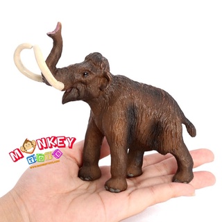 Monkey Toys - โมเดลไดโนเสาร์ ช้างแมมมอส ขนาด 14.00 CM (จากหาดใหญ่)